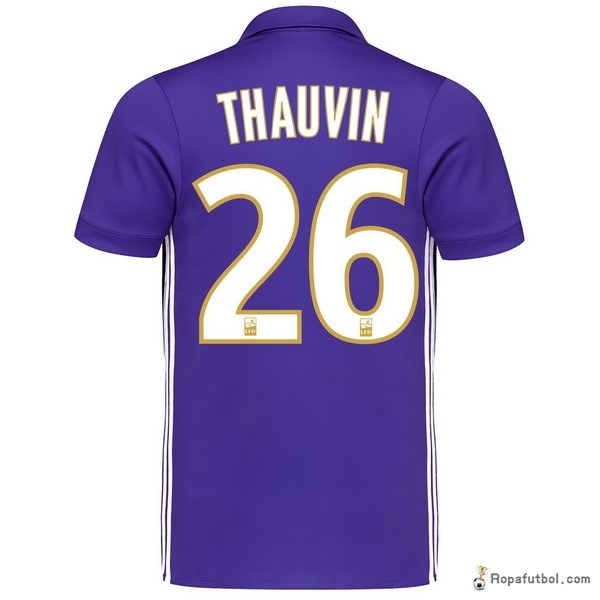 Camiseta Marsella Replica Tercera Ropa Thauvin 2017/18